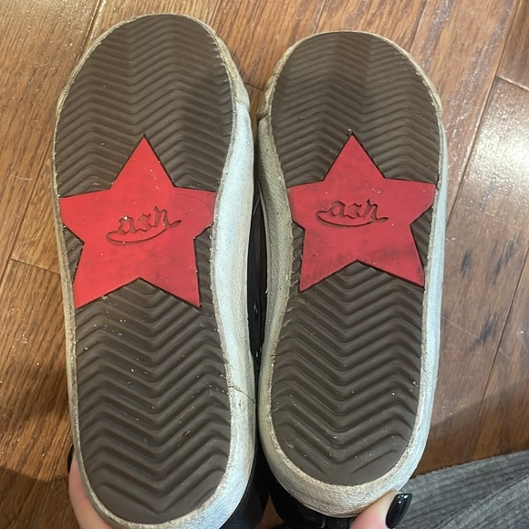 ASH high top metallic sneakers size 7 - Picture 5 of 9